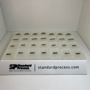 Standard Process Weekly Pill Organizer
